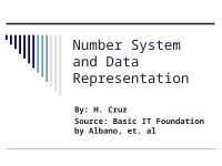 Page 1: Lec 3 Number System and Data Representation