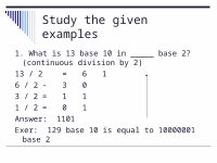 Page 17: Lec 3 Number System and Data Representation