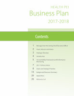Page 3: HEALTH PEI Business Plan - Prince Edward Island HEALTH PEI Business Plan 2017-2018 Message from the Acting Chief Executive Officer As Acting CEO of Health PEI, I am pleased to present