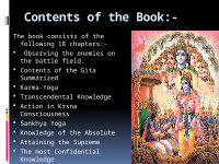 Page 4: A review of The Bhagwad Gita